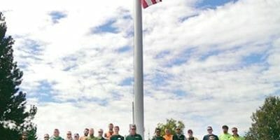 Volunteers at the Saluting Branches Event