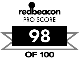 Redbeacon Pro Score 98 of 100